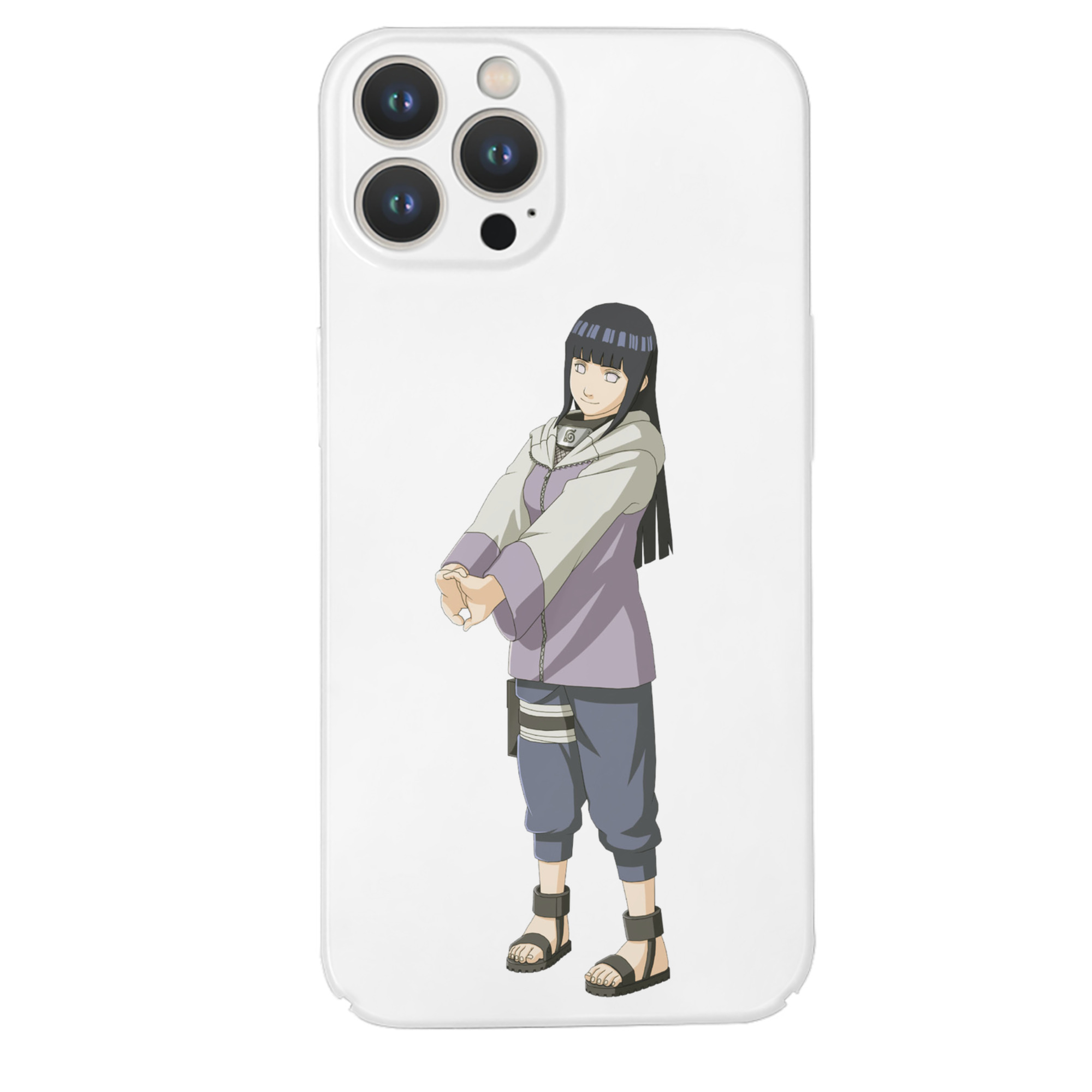 （画像用） NARUTO -ナルト- 日向ヒナタ Hyūga Hinata 【iPhone 14シリーズ対応】ハードケース